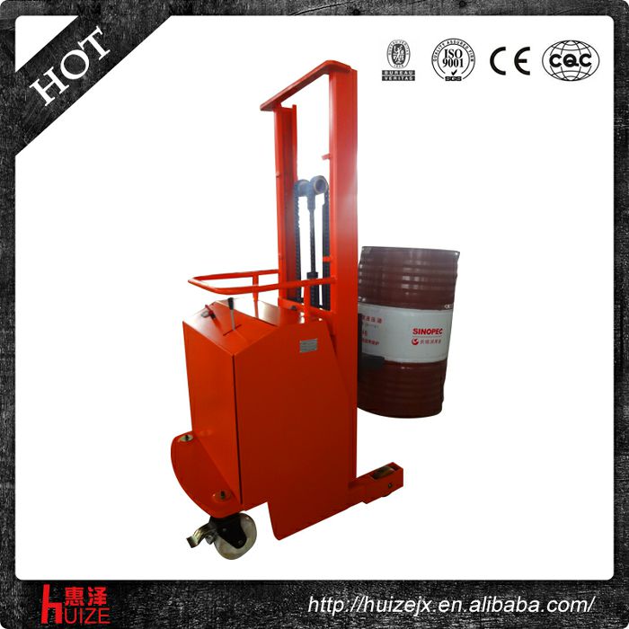 2半電動(dòng)配重油桶車(chē)（無(wú)底腿，只堆垛，不翻轉(zhuǎn)）